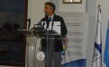 Dr. Joseph Catanzano, de FAO, presentando los resultados del proyecto